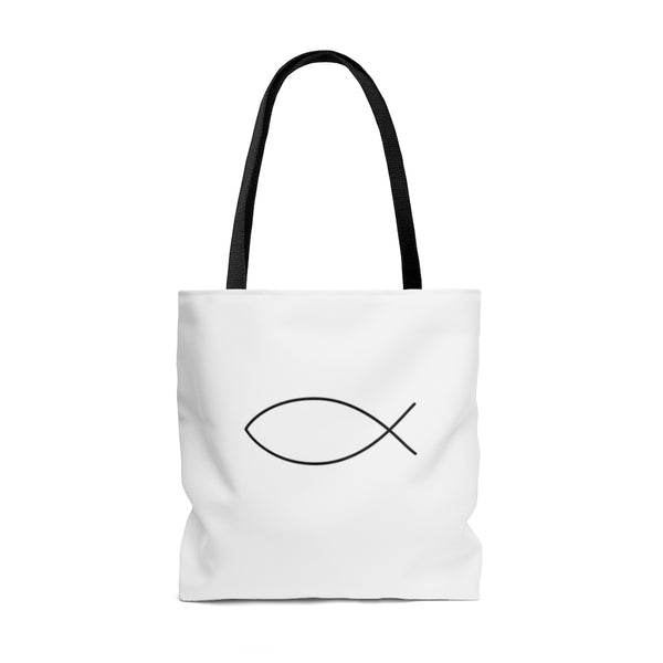 Jesus Fish Tote Bag