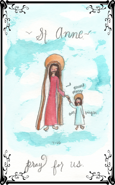 St. Anne Original Art Cotton T-Shirt