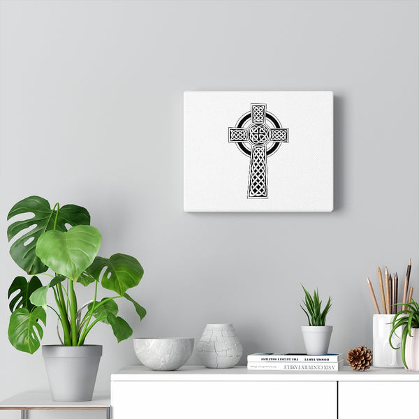 Celtic Cross Canvas Wrap