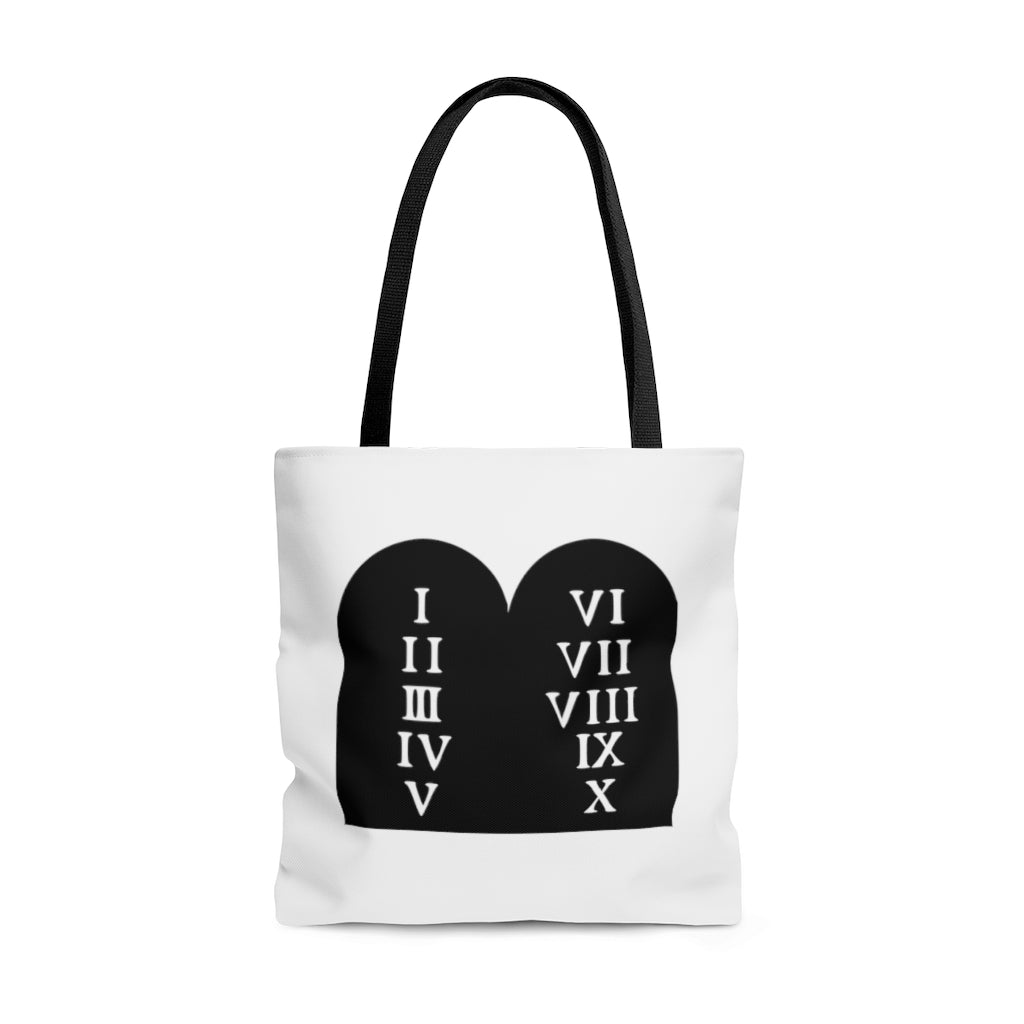 Ten Commandments Tote Bag