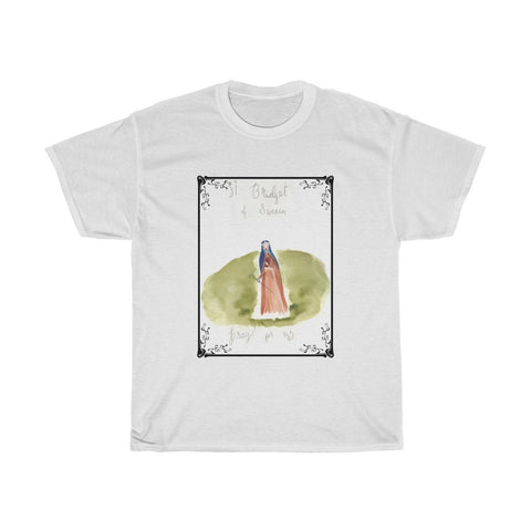 St. Bridget of Sweden Original Art Cotton T-Shirt