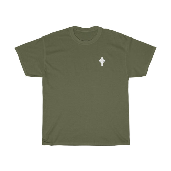 Cross with Circle Cotton T-Shirt