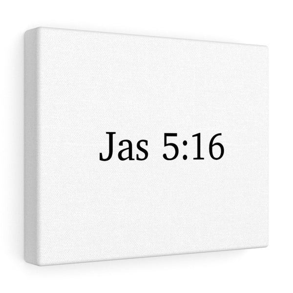 Jas 5:16 Canvas Wrap