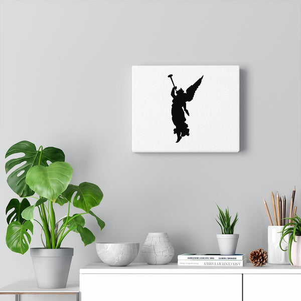 Angel with Trumpet Canvas Wrap