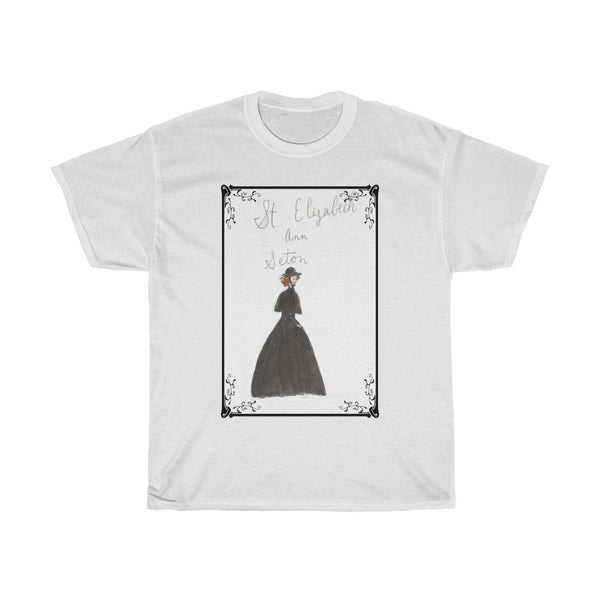 St. Elizabeth Ann Seton Original Art Cotton T-Shirt