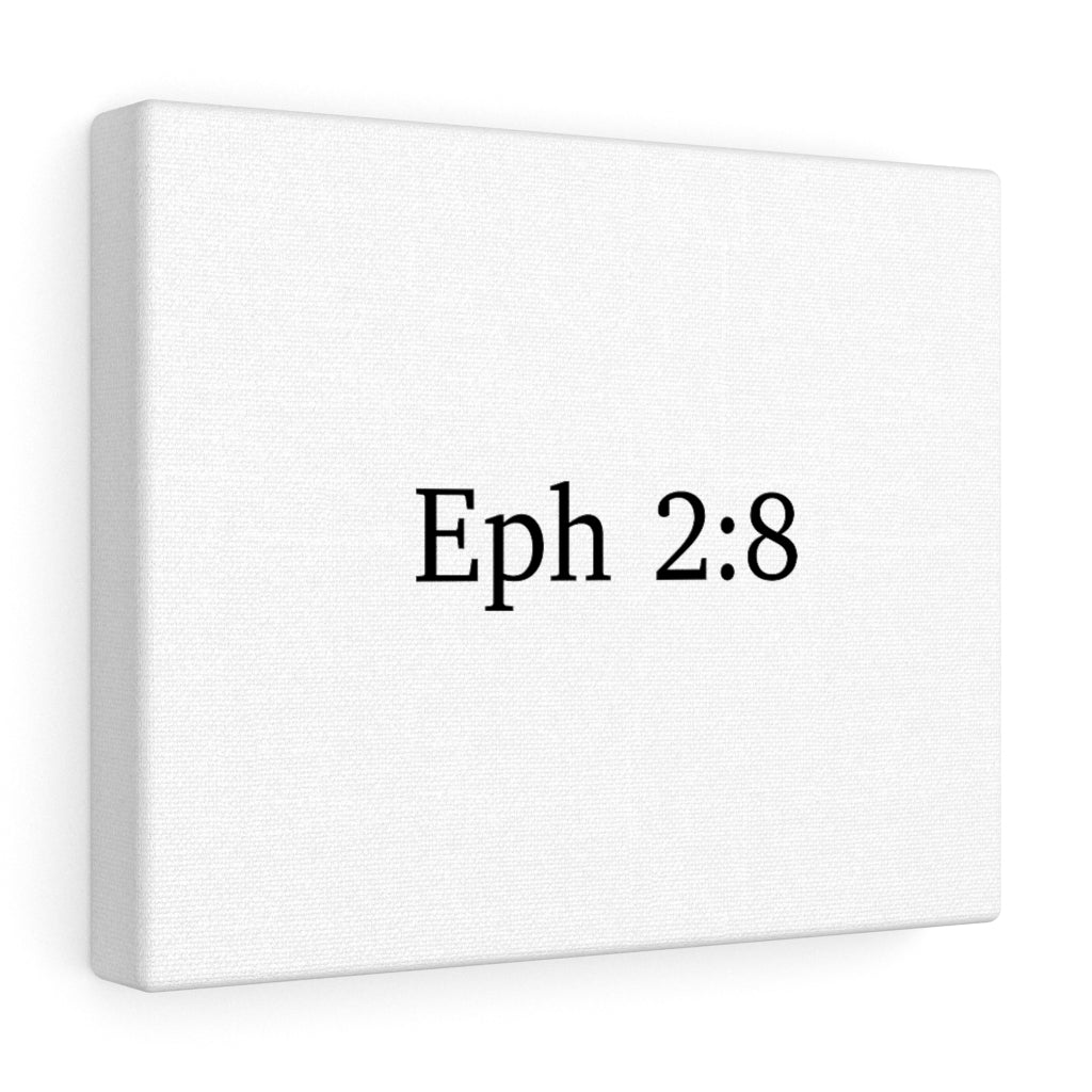 Eph 2:8 Canvas Wrap