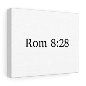 Rom 8:28 Canvas Wrap