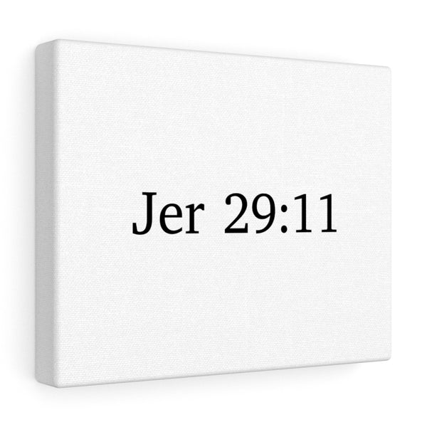 Jer 29:11 Canvas Wrap