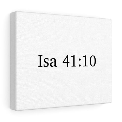 Isa 41:10 Canvas Wrap