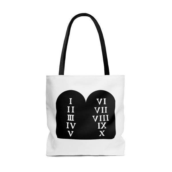 Ten Commandments Tote Bag