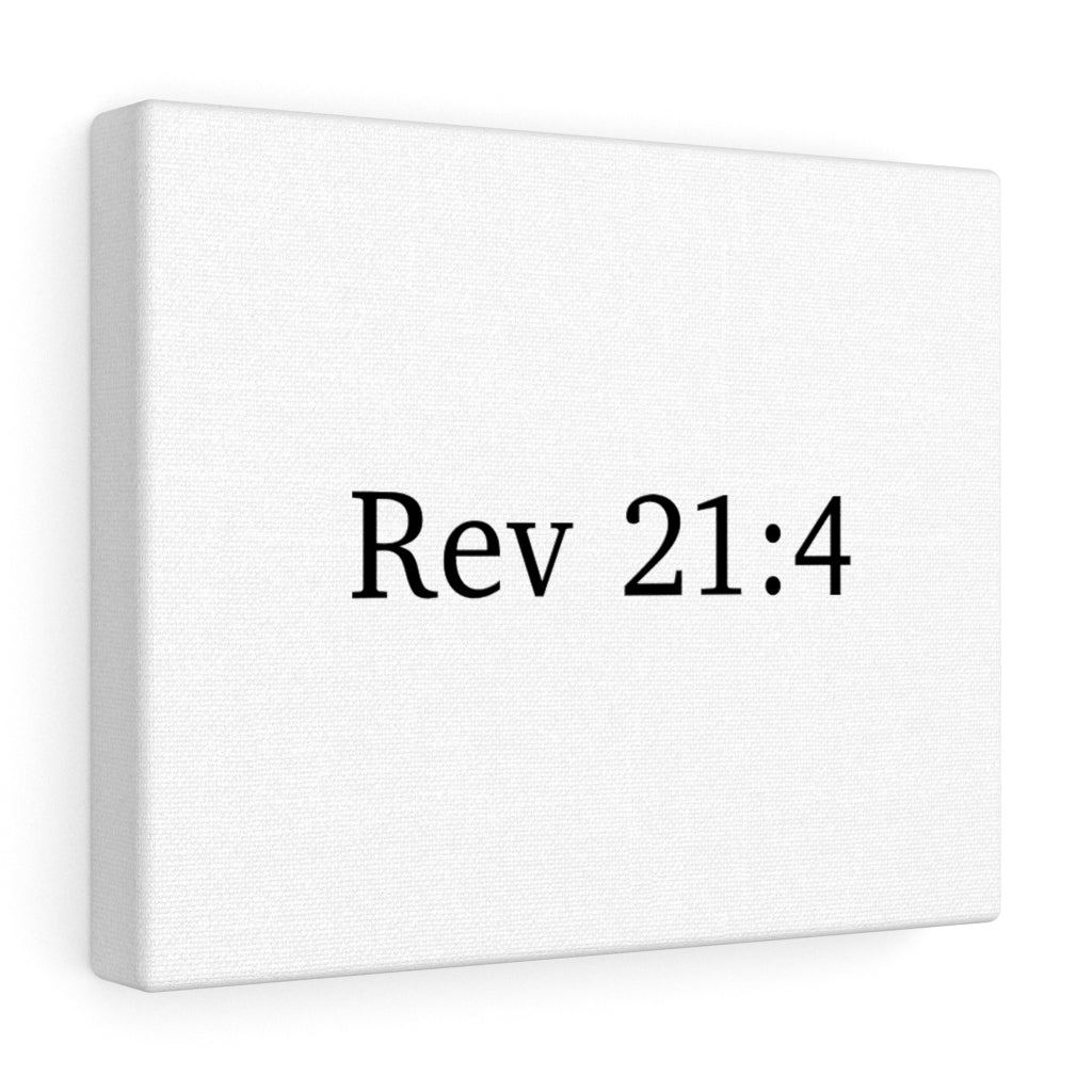 Rev 21:4 Canvas Wrap