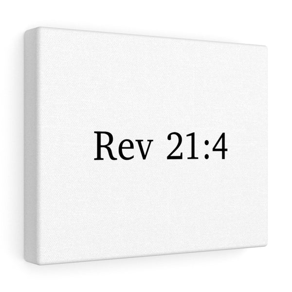 Rev 21:4 Canvas Wrap