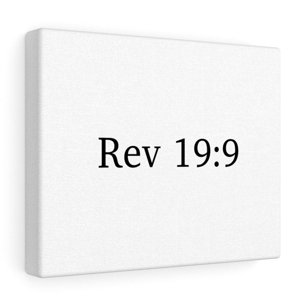 Rev 19:9 Canvas Wrap