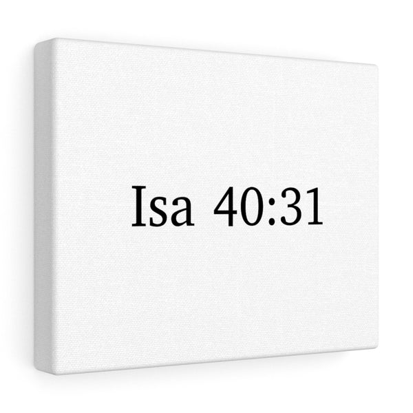 Isa 40:31 Canvas Wrap