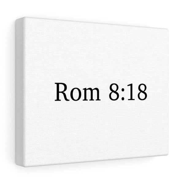 Rom 8:18 Canvas Wrap